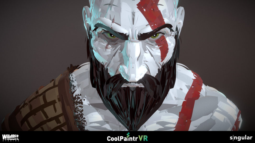 A digital painting created with CoolPaintr VR