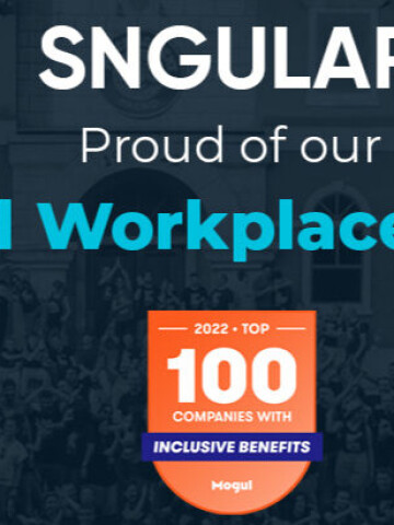 SNGULAR recognized as a Top 100 company for attracting and advancing diversity
