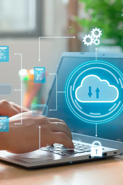 Working in the cloud from a laptop