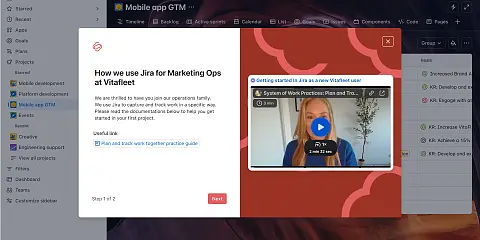 Mejora la experiencia de usuario de tus equipos con Custom Onboarding para Atlassian Jira Cloud