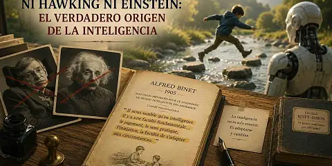 Neither Hawking nor Einstein. The true origin of intelligence