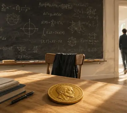 The mathematician who left mathematics. What will we leave behind?
